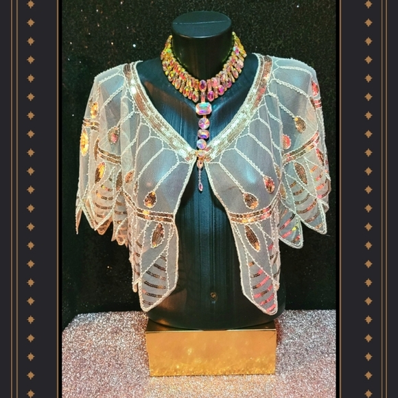 Magnificent  Sequin Shawls! - Picture 7 of 16